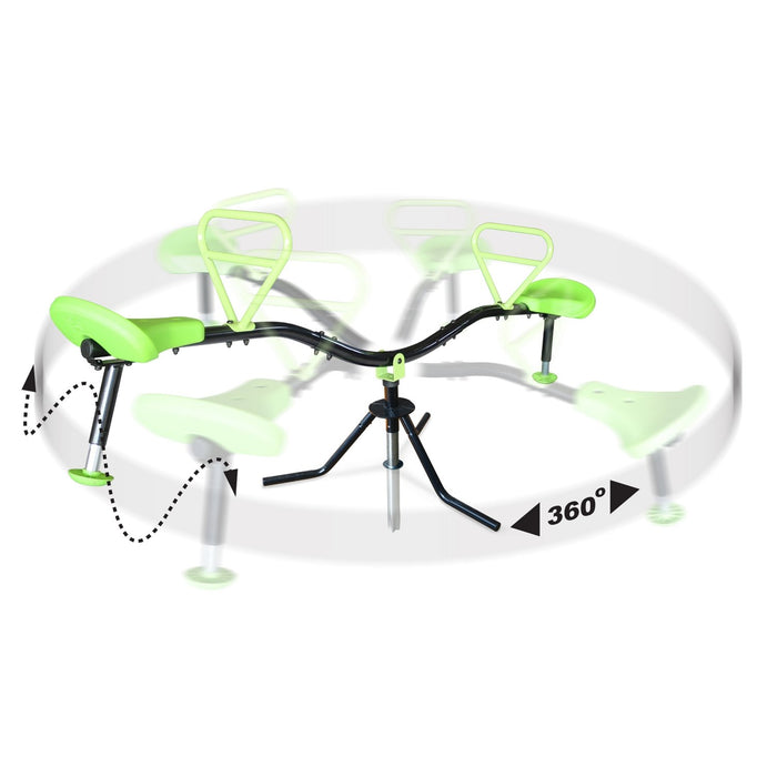 EXIT Spinner ronddraaiende wipwap - Doika BV - Wipwap - EXIT Toys - 8718469464395 - 48.01.10.00