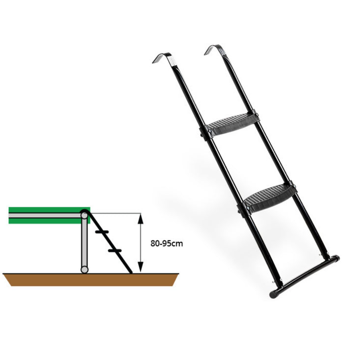 EXIT trampoline ladder voor framehoogte van 80-95 cm - Doika BV - Trampoline accessoires - EXIT Toys - 8718469460540 - 11.40.40.00