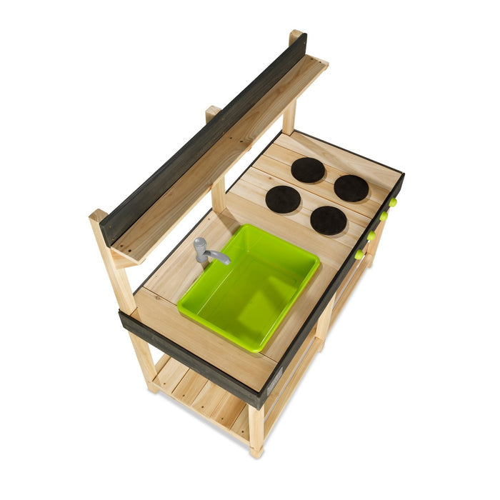 EXIT Yummy 100 houten buitenkeuken - naturel - Doika BV - Houten buitenkeukens - EXIT Toys - 8719874706278 - 51.10.10.00