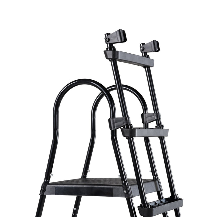 EXIT zwembadtrap voor framehoogte van 108-122cm - zwart - Doika BV - Zwembad accessoires - EXIT Toys - 8720088267400 - 30.93.48.00