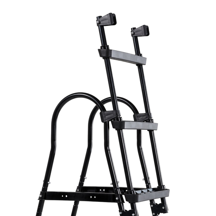 EXIT zwembadtrap voor framehoogte van 91-107cm - zwart - Doika BV - Zwembad accessoires - EXIT Toys - 8720088267394 - 30.93.43.00