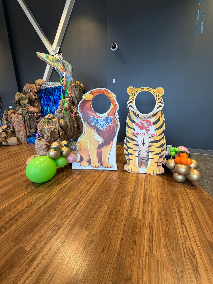 Face Out—Custom Standing Full Size Cutouts