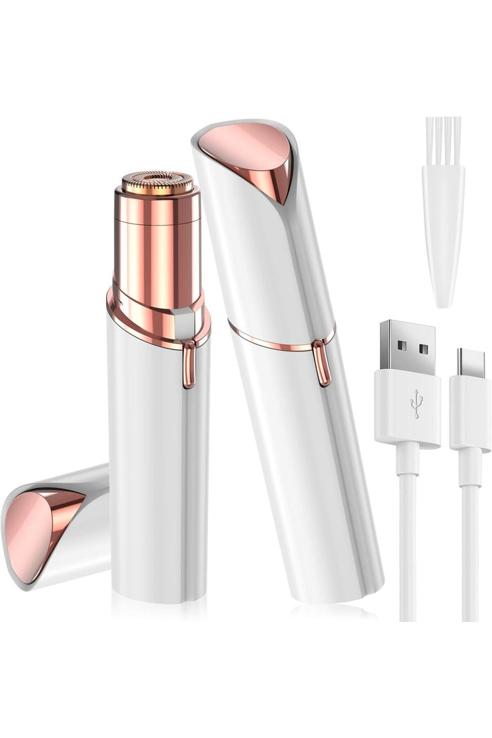 Facial Hair Remover for Women, Face Hair Trimmer, Rechargeable Women's Facial Shaver, Painless
