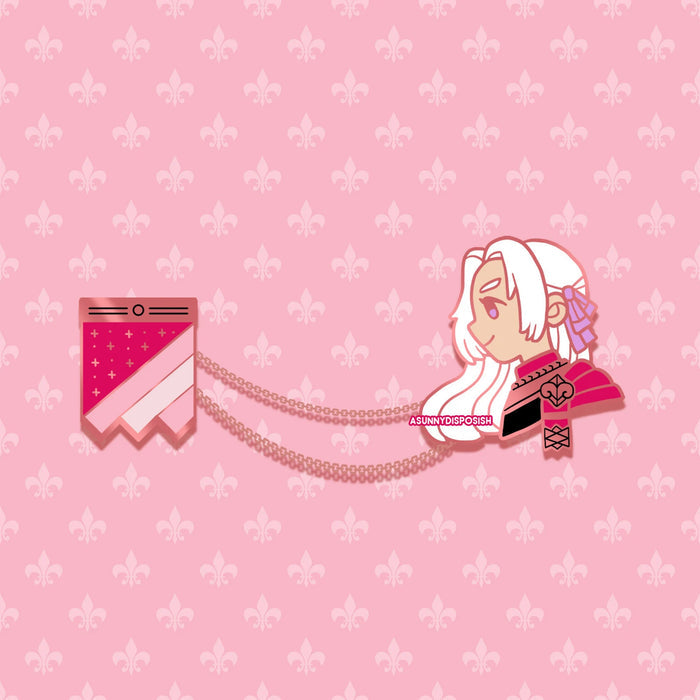 FE3H Black Eagles Edelgard Collar Pin Set