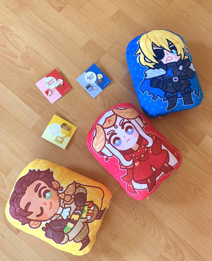 FE3H Plush Pillows