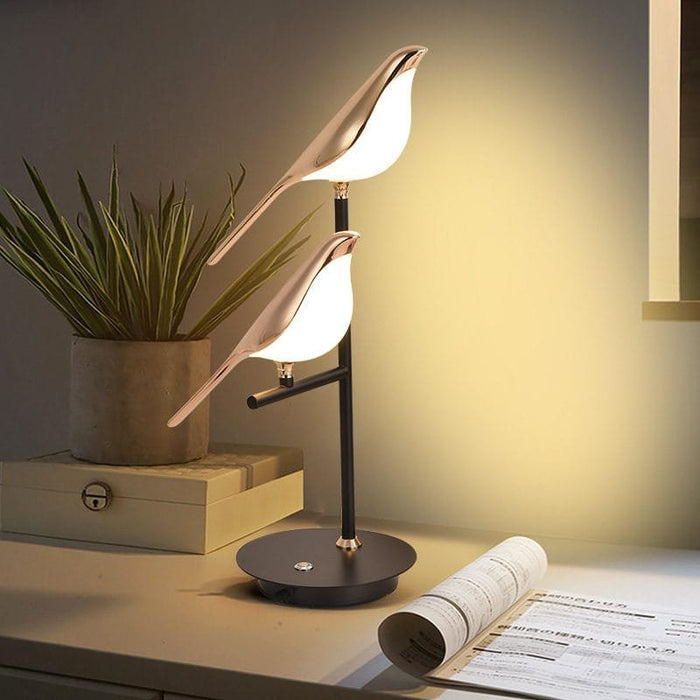 Featherlight Duo Acrylic Table Lamp