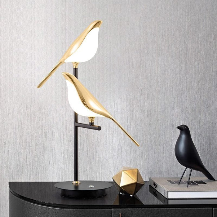 Featherlight Duo Acrylic Table Lamp