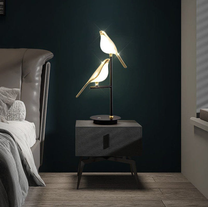Featherlight Duo Acrylic Table Lamp