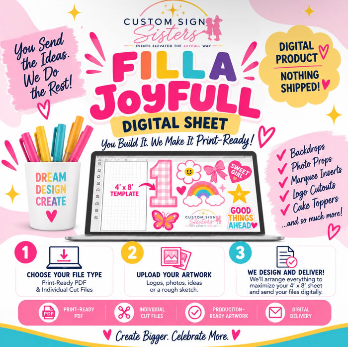 Fill A JoyFULL (DIGITAL) Sheet