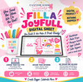 Fill A JoyFULL (DIGITAL) Sheet