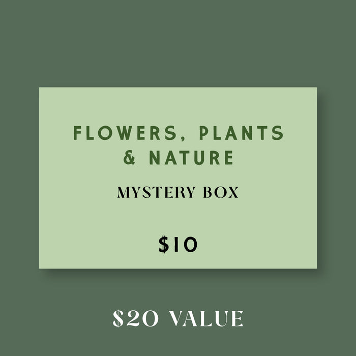 Flowers, Plants and Nature Mystery Box