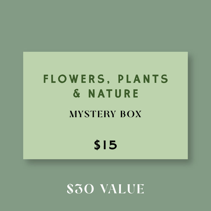 Flowers, Plants and Nature Mystery Box