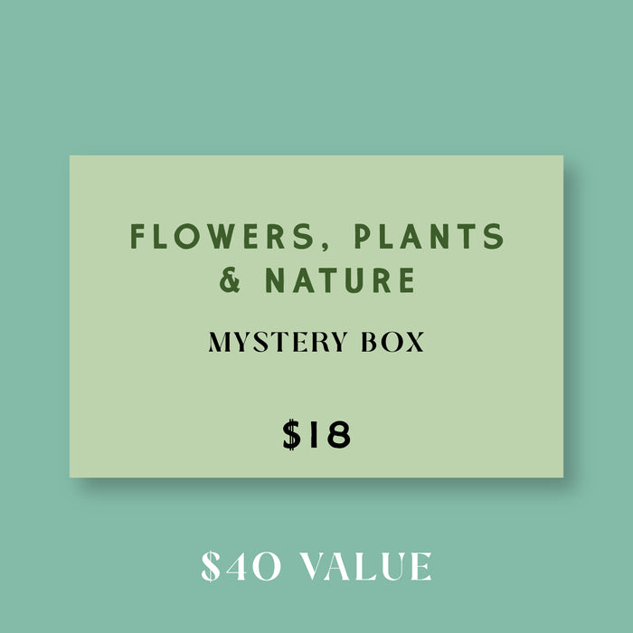 Flowers, Plants and Nature Mystery Box