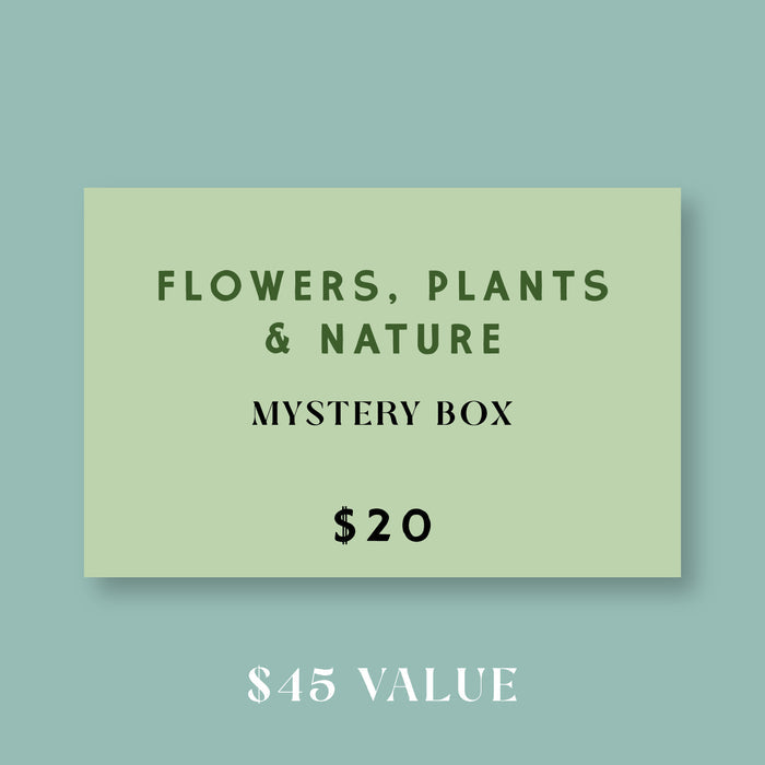 Flowers, Plants and Nature Mystery Box