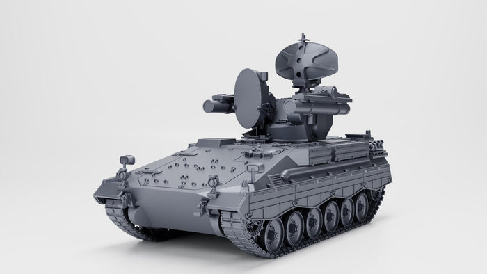 Flugabwehrpanzer Roland SPAAML - West German Cold War - 3D Printed Miniature Wargaming Combat Vehicle