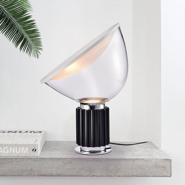 Focus your Vision Glass Table Lamp