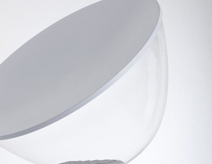 Focus your Vision Glass Table Lamp