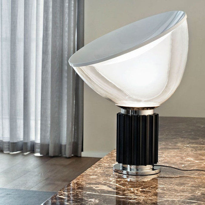 Focus your Vision Glass Table Lamp