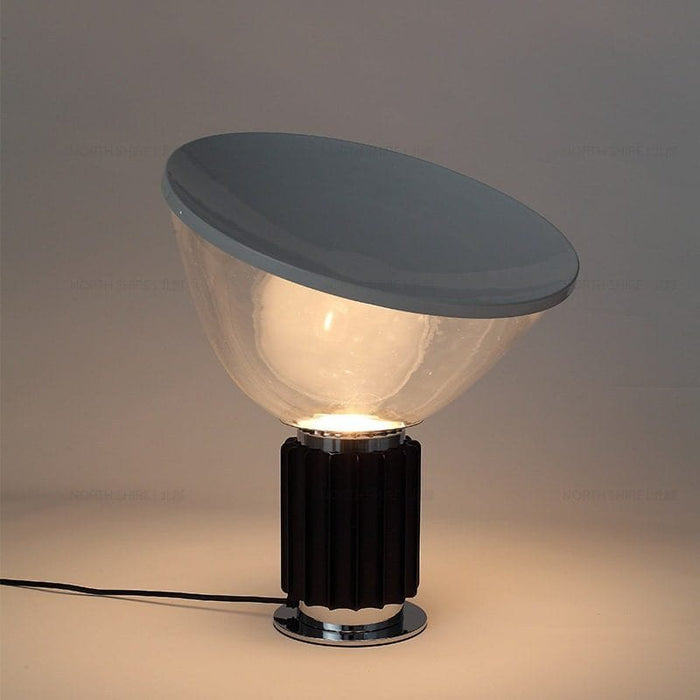 Focus your Vision Glass Table Lamp