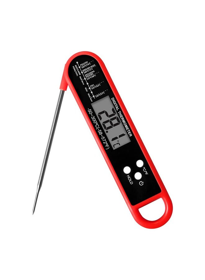 Food Thermometer, Digital Meat Thermometer, Kitchen Gadgets, Waterproof Instant Read Food Thermometer for Cooking and Grilling, Candy, Deep Fry, Grill, Camping & Kitchen Essentials
