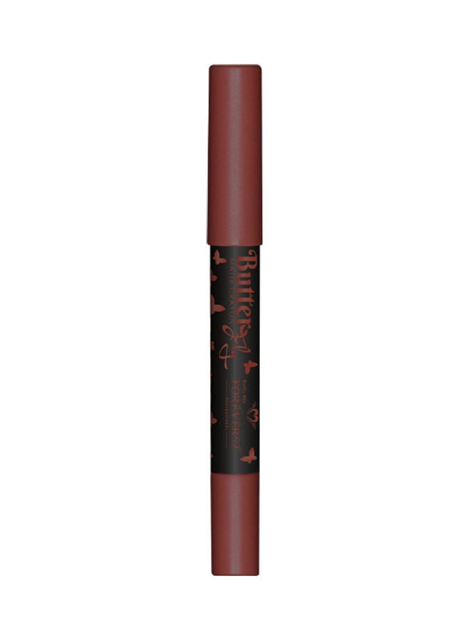 FOREVER52 Butterfly Matte Crayon Brik Red