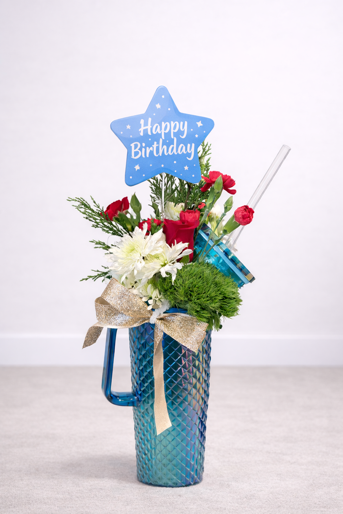Fresh Flower Tumbler