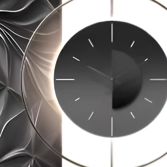 Galloping Spirit Art & Luminous Modern Clock Set