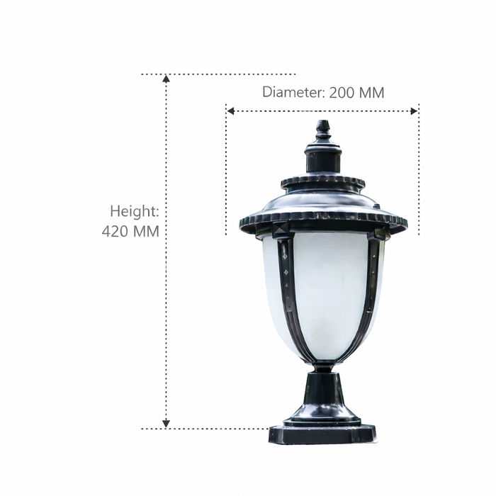 Garden Path Pillar Lantern Light