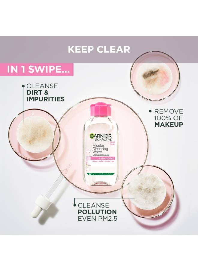 garnier Micellar Water Face Cleanser And Daily Makeup Remover Clear