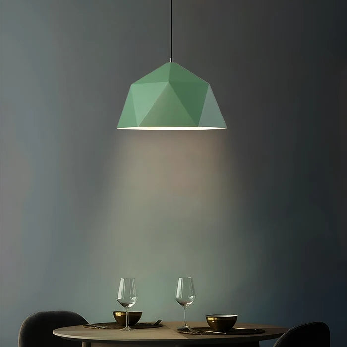 GeoMint Modern Geometric Polygonal Pendant Lamp