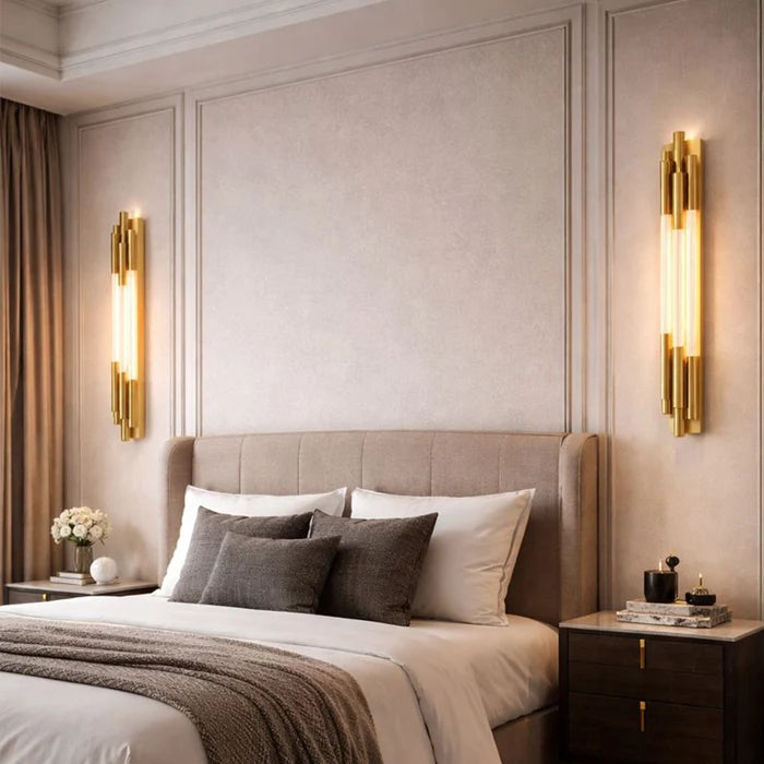 Gilded Skyline Wall Light