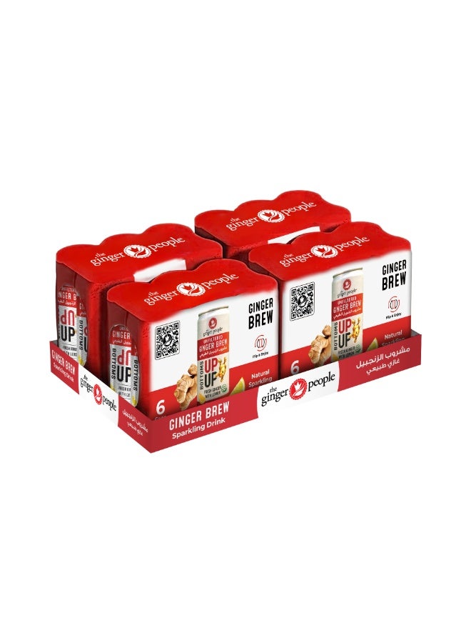 Ginger Drink Ginger Brew 180 Ml Pack Of 24