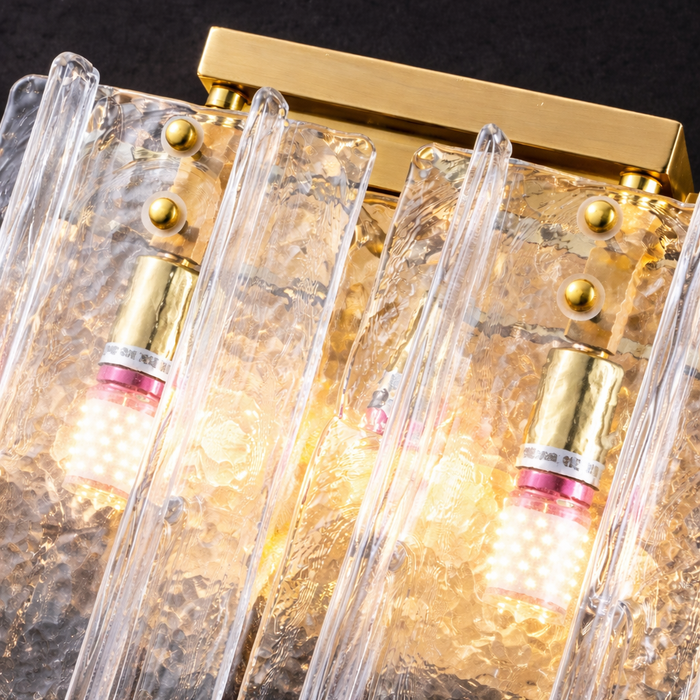Glacera Prism Glass Wall Light