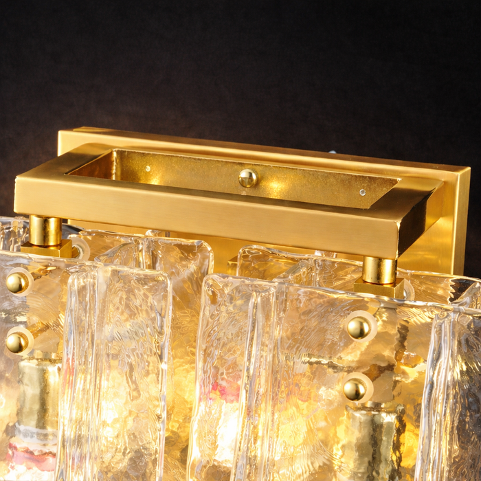 Glacera Prism Glass Wall Light