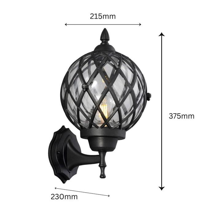 Globe Criss Wall