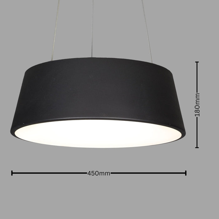 GlowAura Sleek Modern LED Ceiling Light