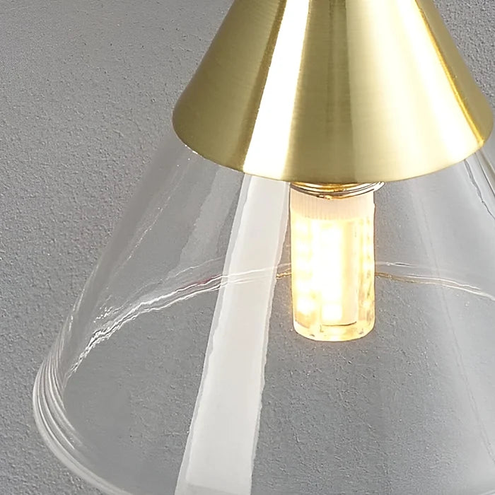 Gold Vanity Contemporary Mirror Light