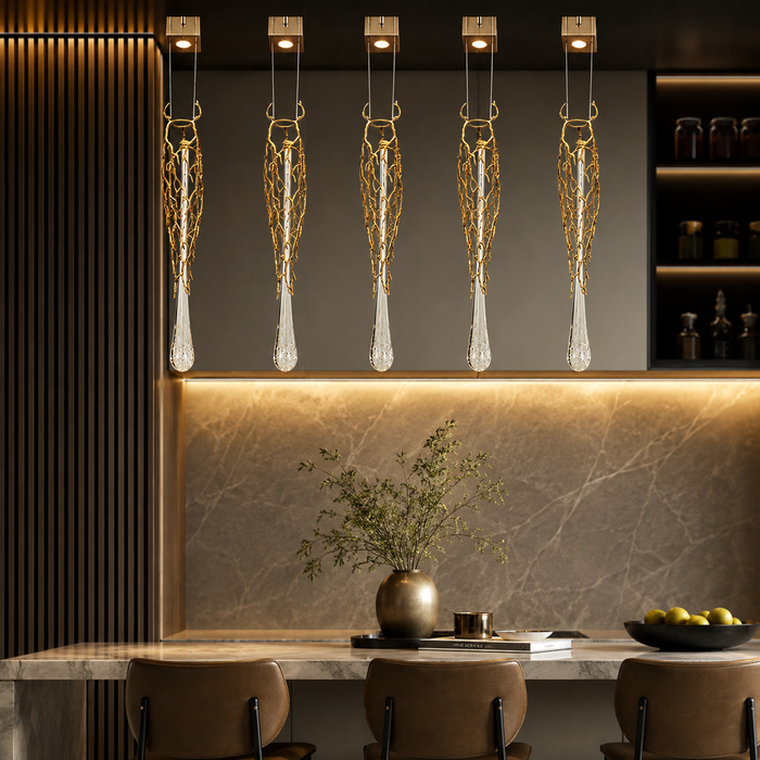 Golden Dew Pendant Light