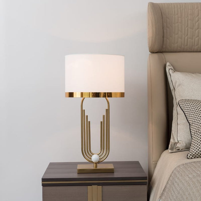 Golden Halo Table Lamp