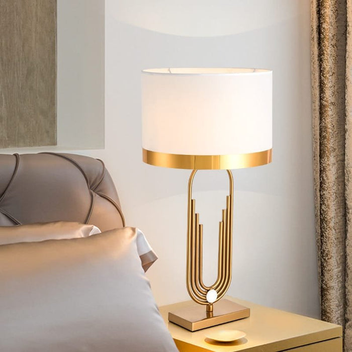 Golden Halo Table Lamp