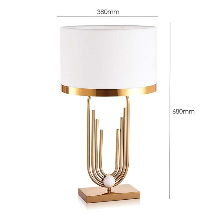 Golden Halo Table Lamp