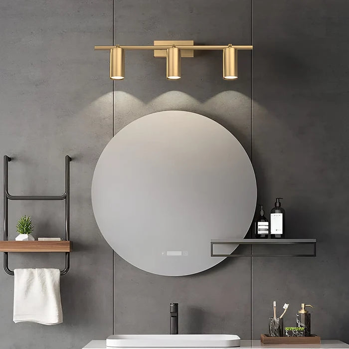 Golden Triad Mirror Light