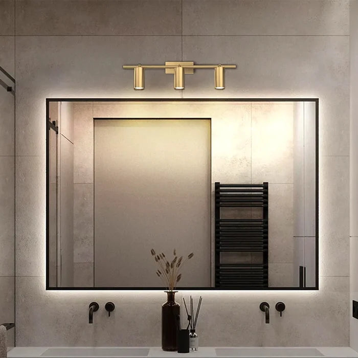 Golden Triad Mirror Light
