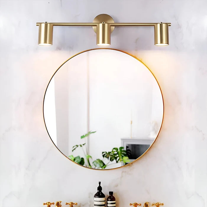 Golden Triad Mirror Light