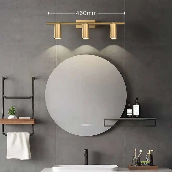 Golden Triad Mirror Light