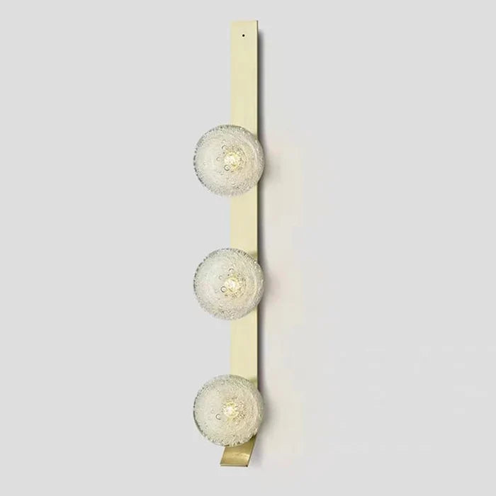 Golden Trio Bubble Wall Light