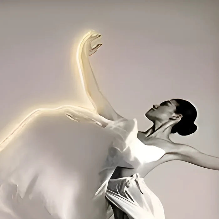 Graceful Ballerina Elegant Dance Wall Art