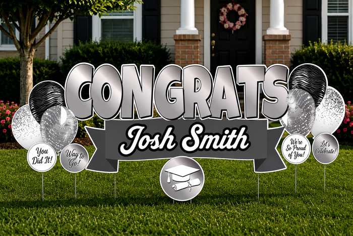 Graduation Yard Sign