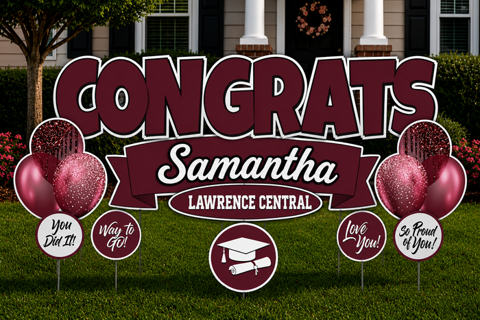 Graduation Yard Sign