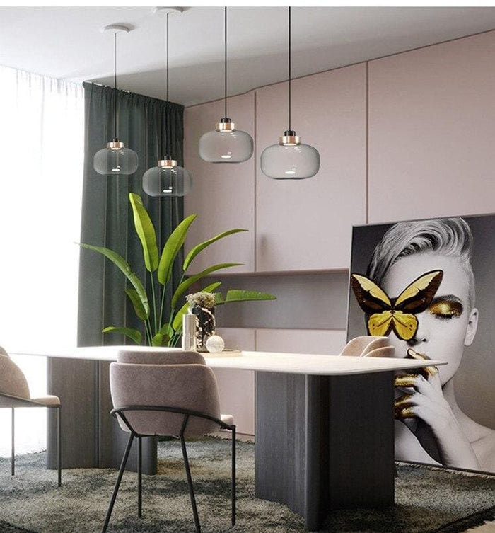 Gratai Smoked LED (Glass) Pendant Lamp